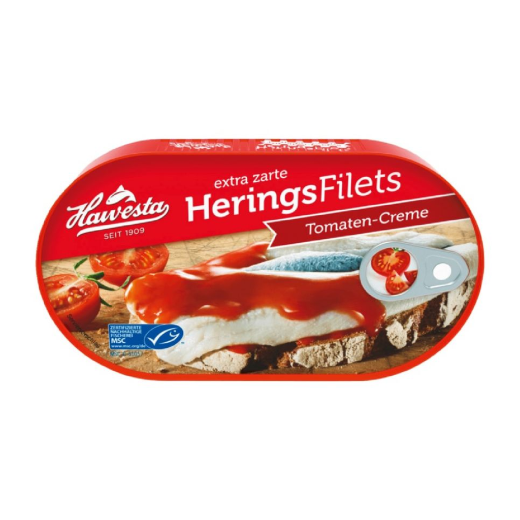 MSC Hawesta Heringsfilets in Tomaten-Creme 200g