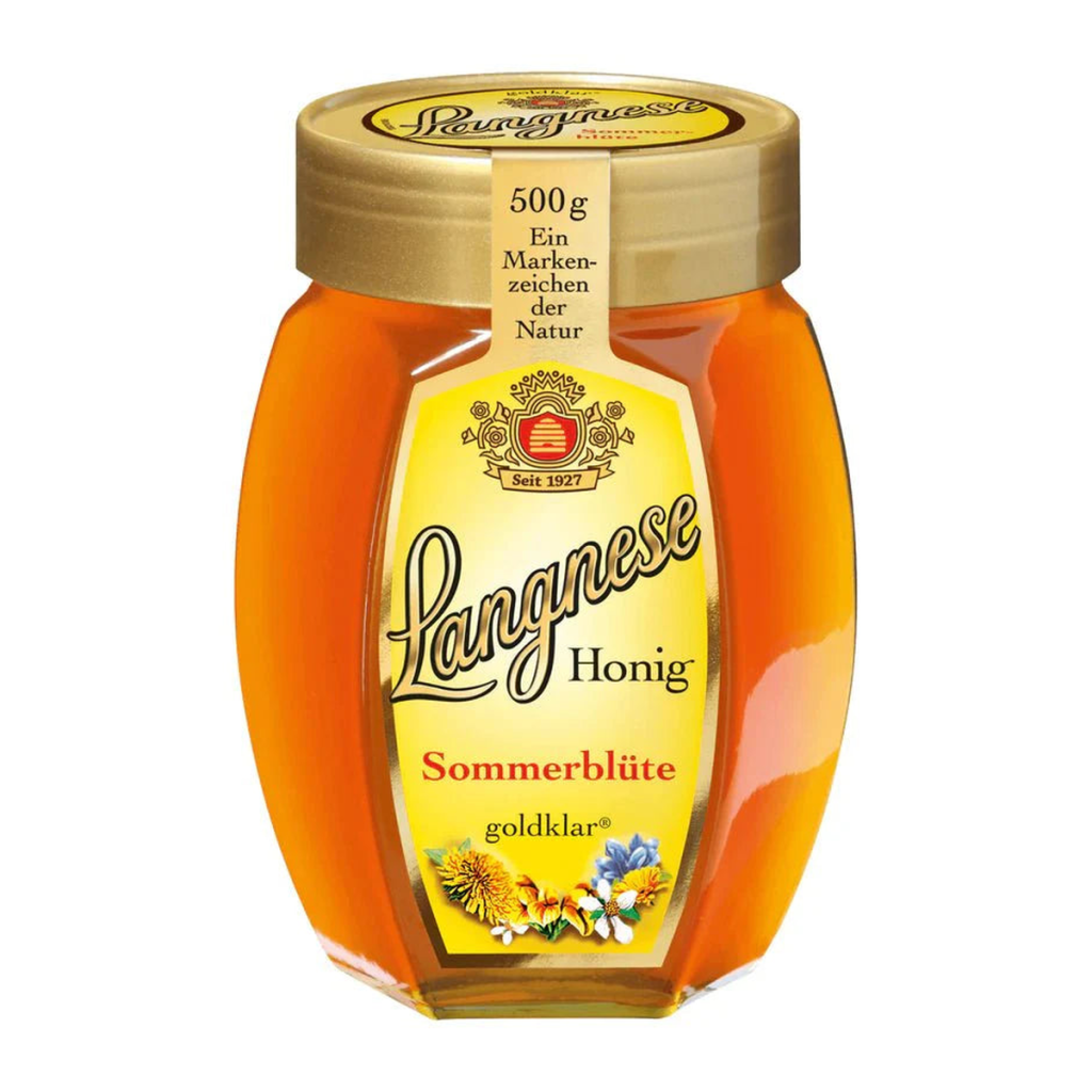 Langnese Feine Auslese Sommerblütenhonig goldklar 500g