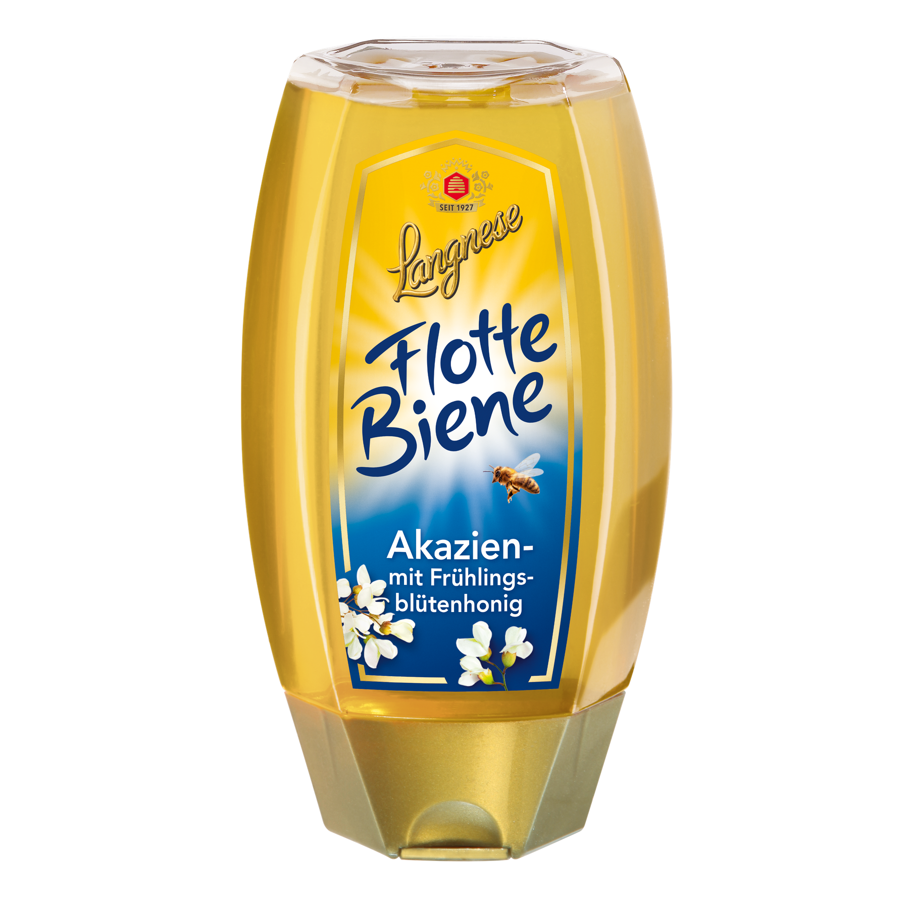 Langnese Flotte Biene Akazien- mit Frühlingsblütenhonig 250g
