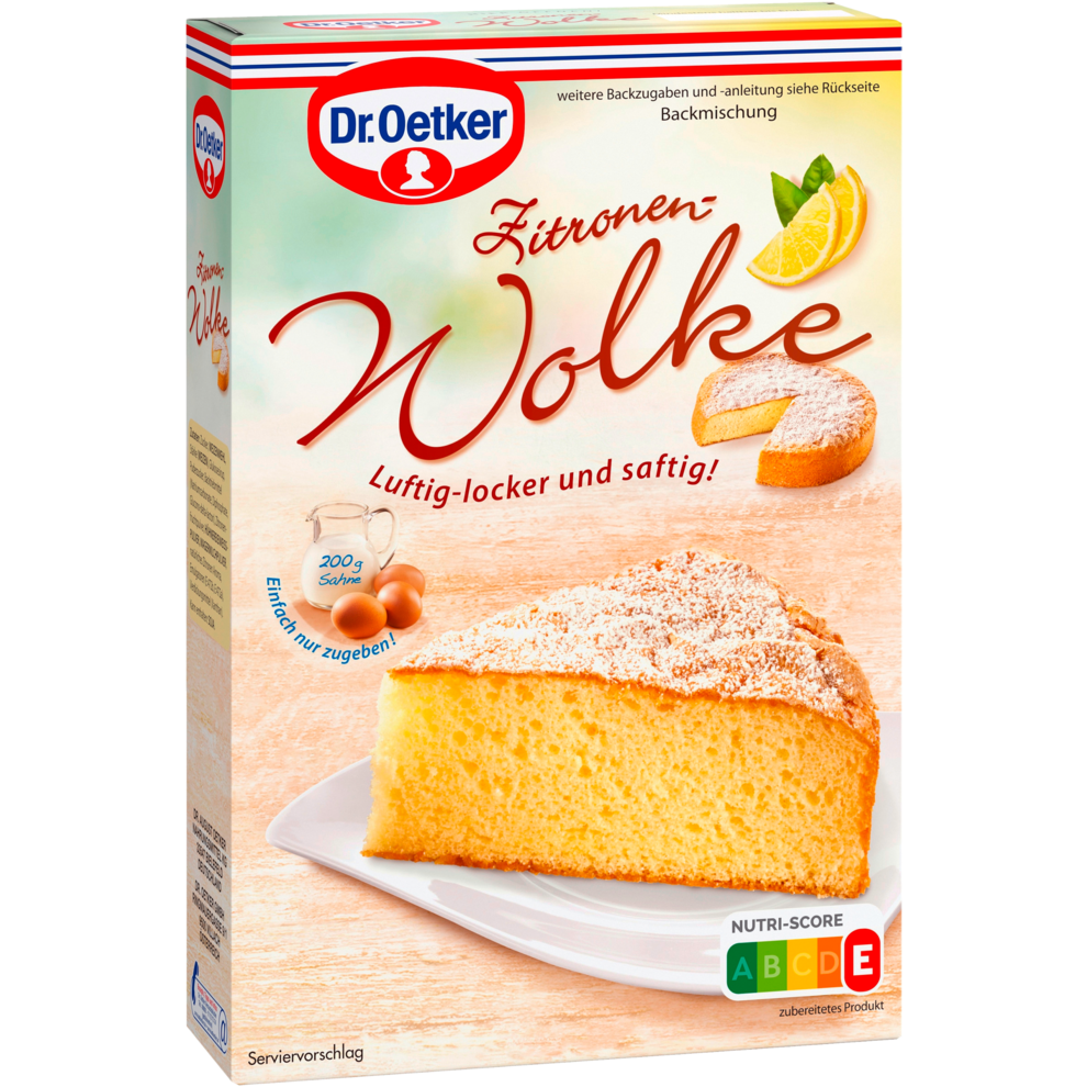 Dr.Oetker Zitronen-Wolke Kuchen 430g