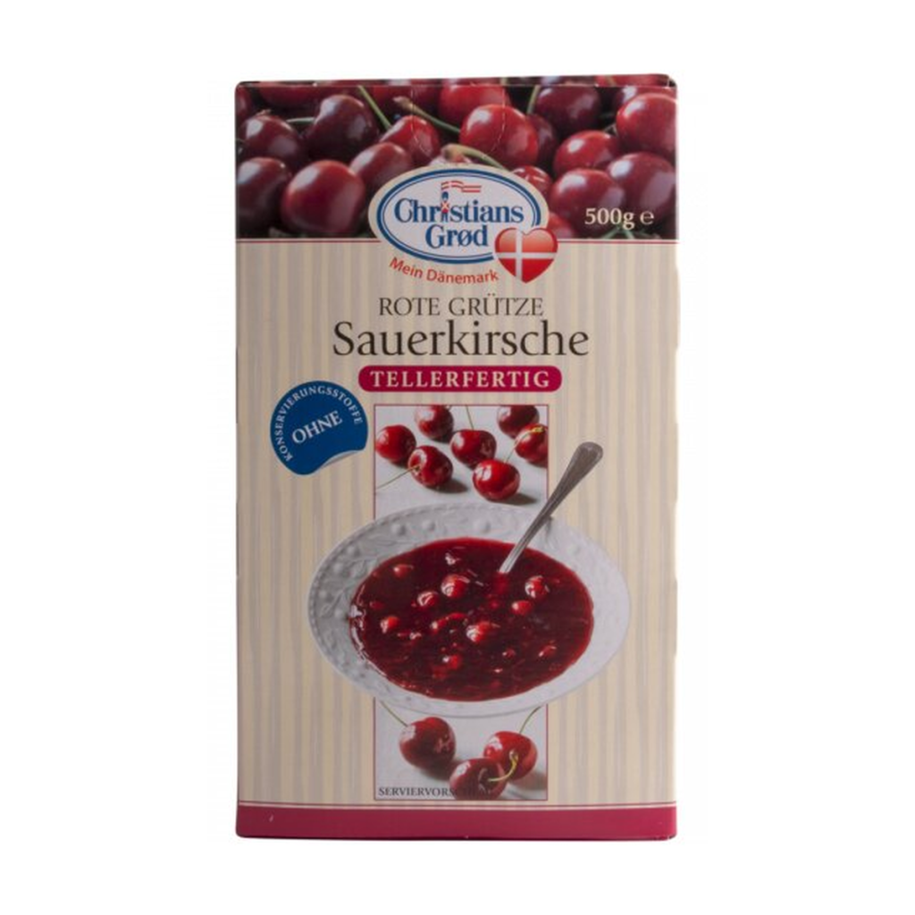 Christians Grod Dänische Rote Grütze-Kirsch 500g