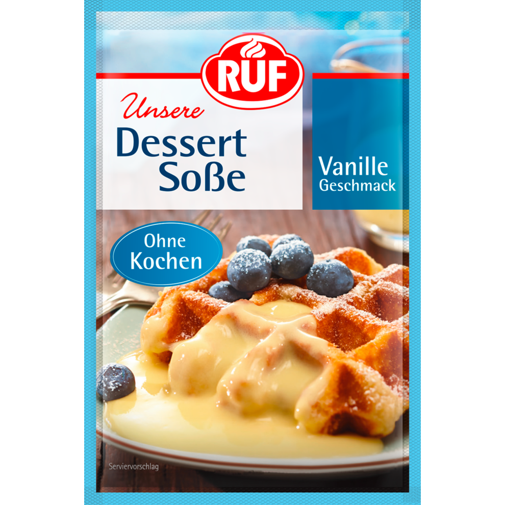 RUF Dessertsosse Vanille ohne Kochen für 1,5l 72g