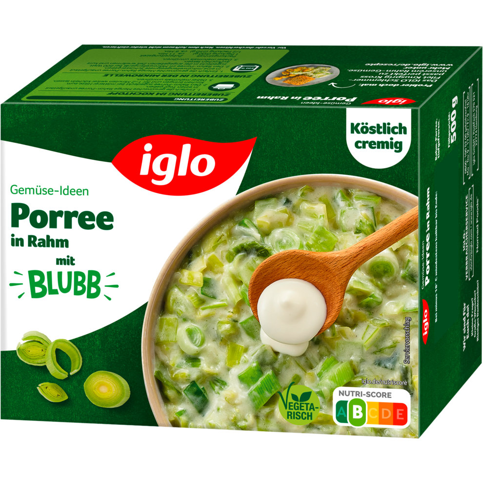 Iglo Rahm Porree 500g