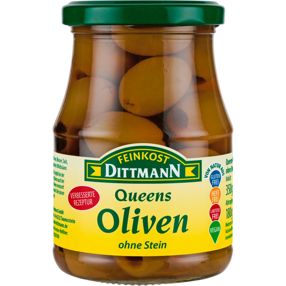Feinkost Dittmann Queensoliven ohne Stein 360g