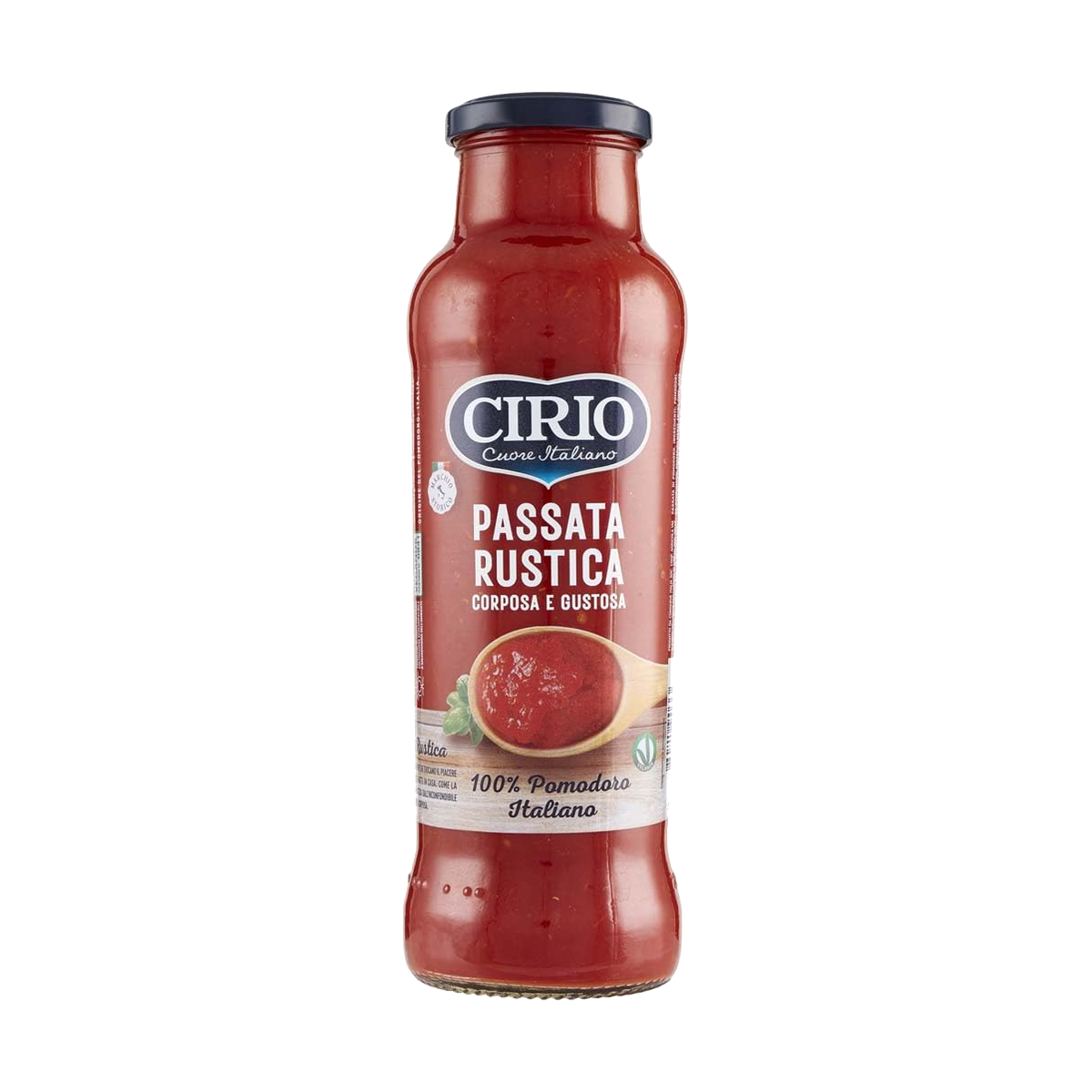 Cirio Passata Rustica Basilikum 680g