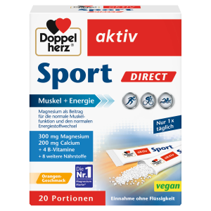 Doppelherz Sport Direct Vitamine+Mineralien 20Portionen 40g