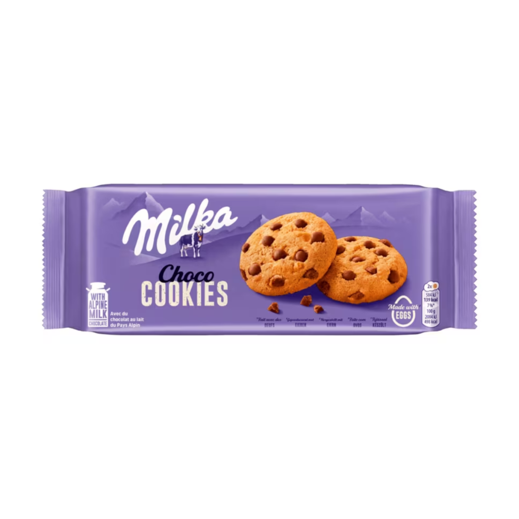 Milka Чоко печенье 168g