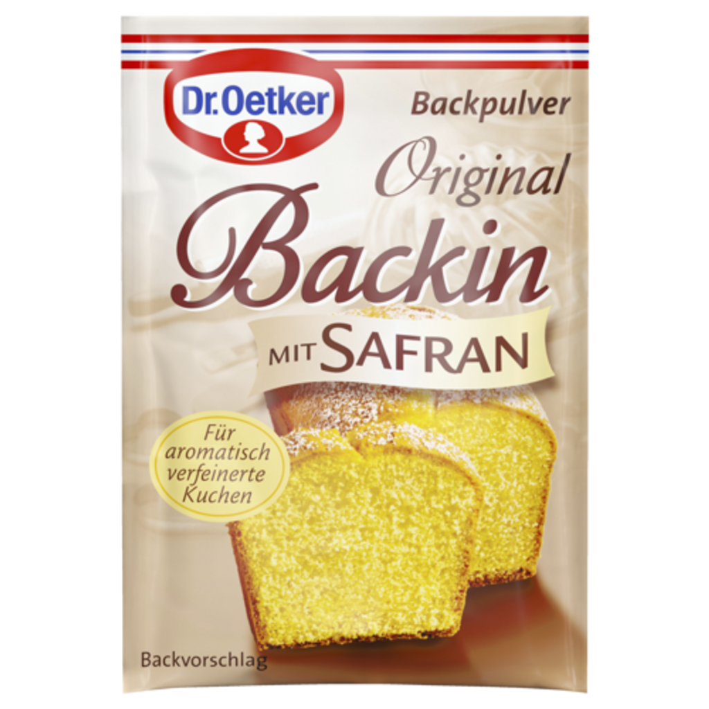 Dr.Oetker Original Backin mit Safran für 3x500g 48g