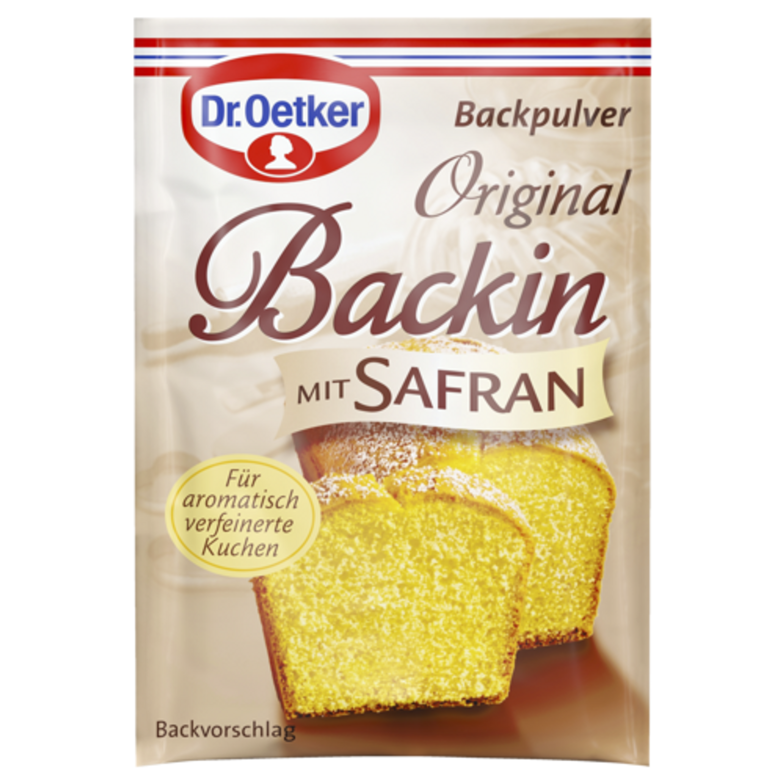 Dr.Oetker Original Backin mit Safran für 3x500g 48g