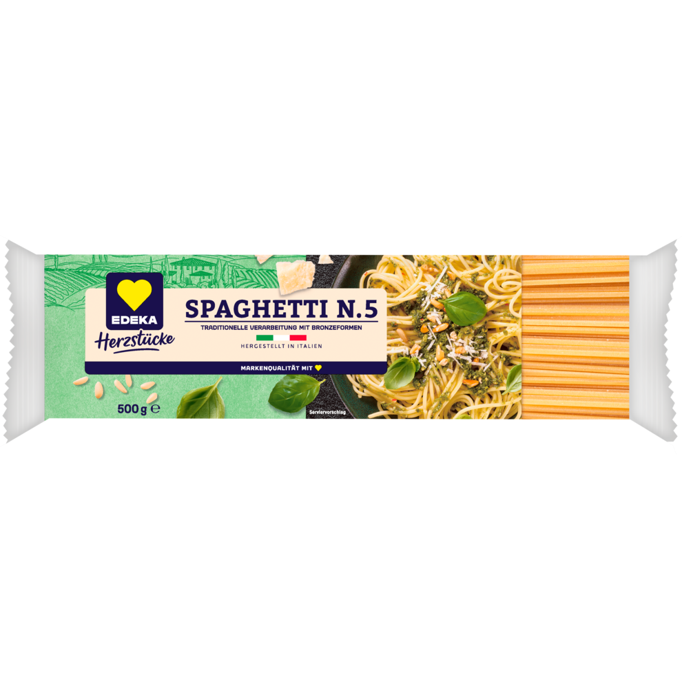 EDEKA Herzstücke Spaghetti N.5 kurz 500g