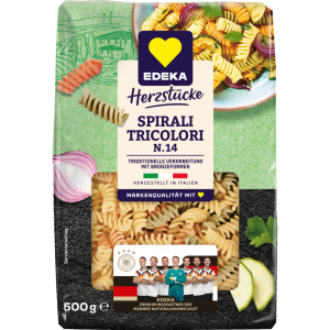 EDEKA Herzstücke Spirali Tricolori 500g