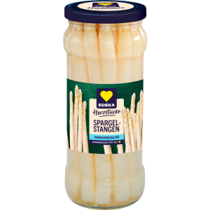 EDEKA Herzstücke Spargelstangen weiß geschält 530g