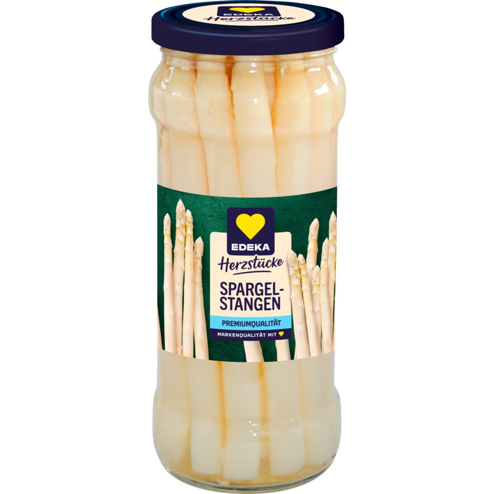 EDEKA Herzstücke Spargelstangen weiß geschält 530g