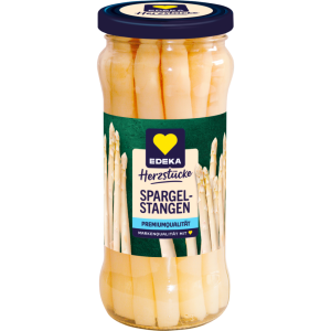 EDEKA Herzstücke Stangenspargel weiß geschält 330g