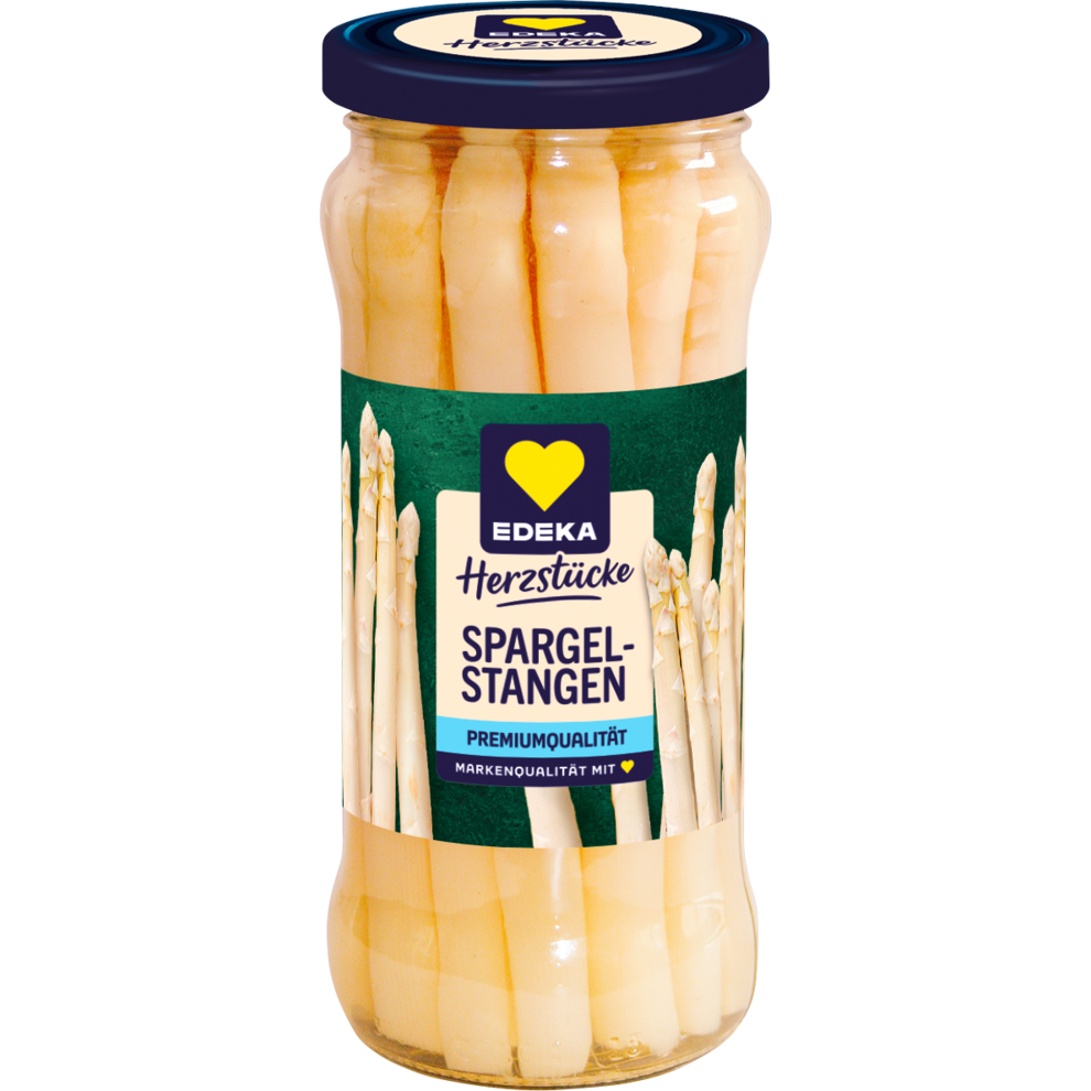 EDEKA Herzstücke Stangenspargel weiß geschält 330g