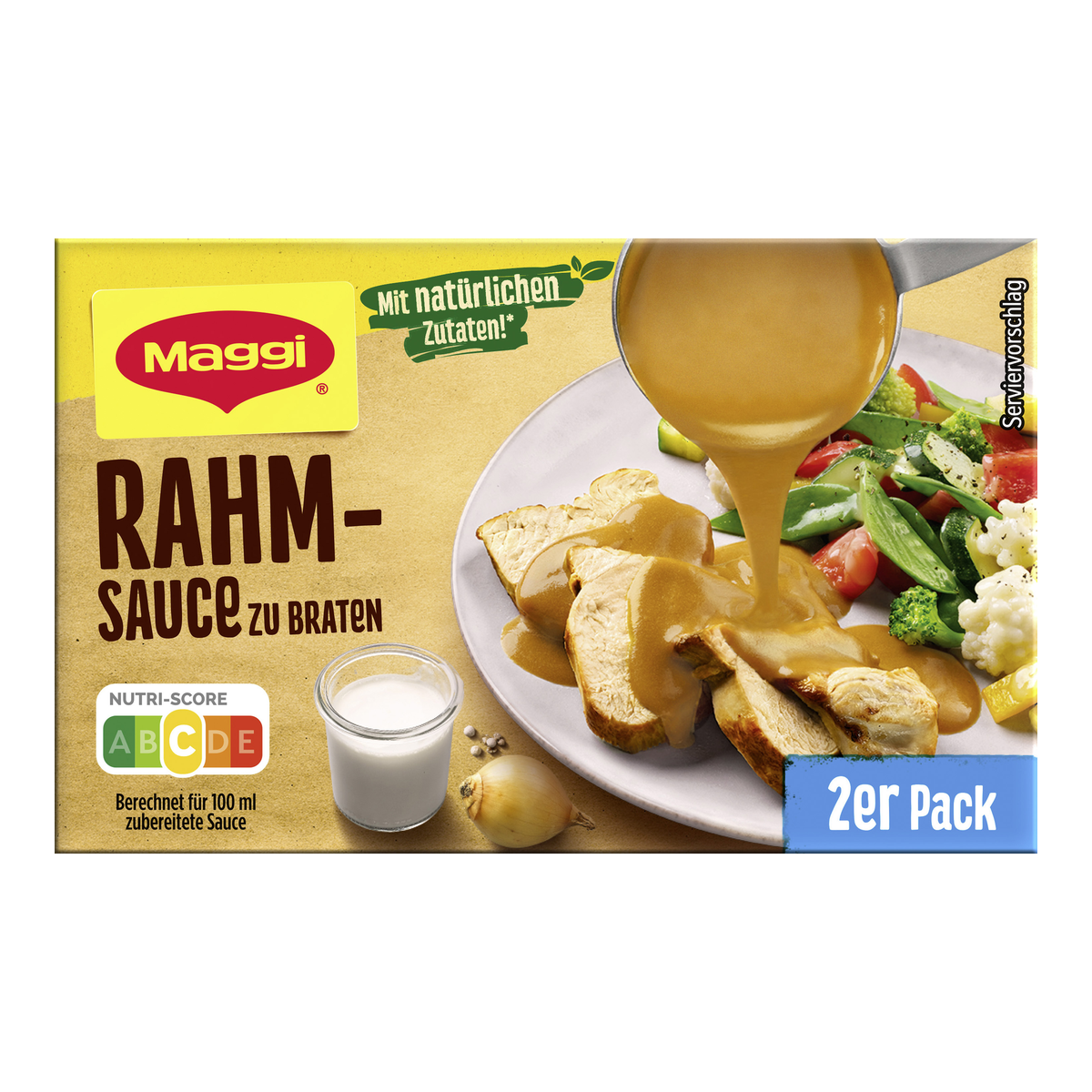 Maggi Delikatess Rahmsauce zu Braten für 2x250ml