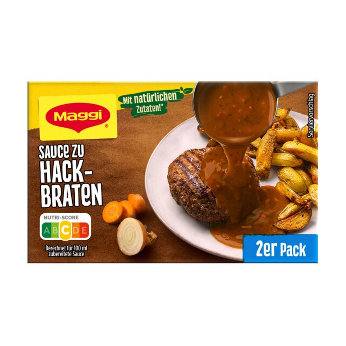 Maggi Delikatess Sauce zu Hackbraten für 2x250ml