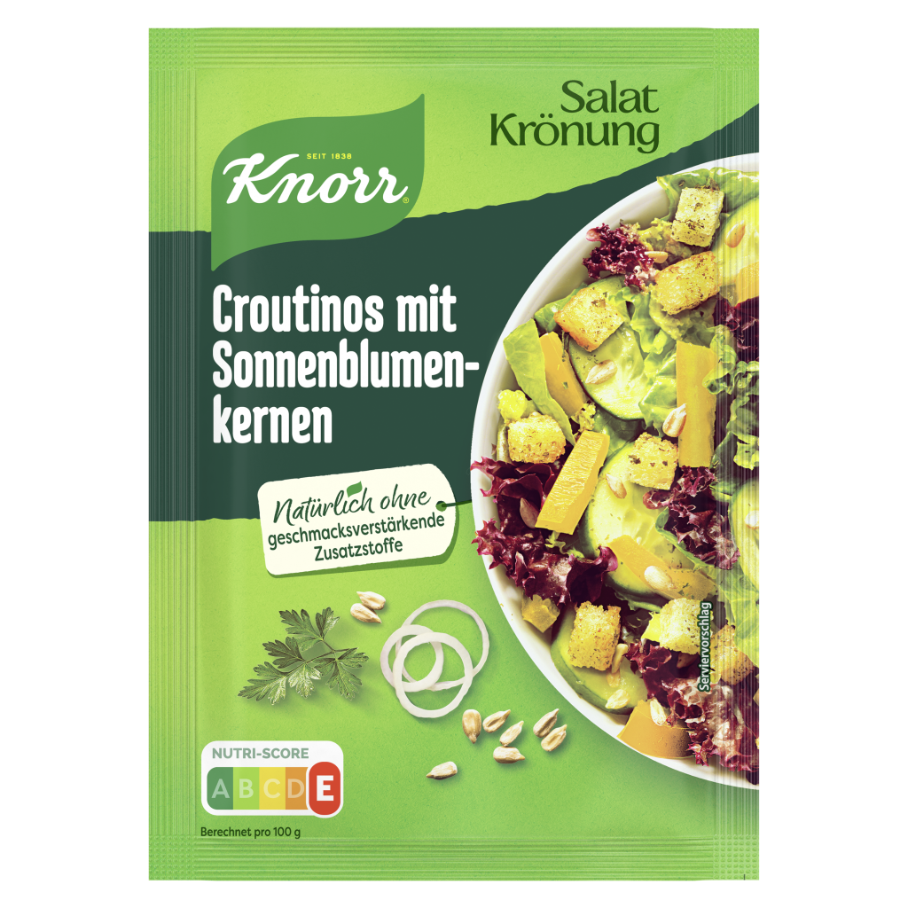 Knorr Salatkrönung Croutinos mit Sonnenblumen-Kerne 25g
