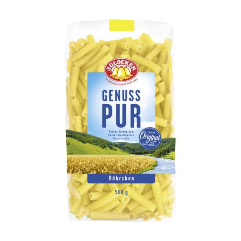 3 Glocken Genuss Pur Röhrchen 500g