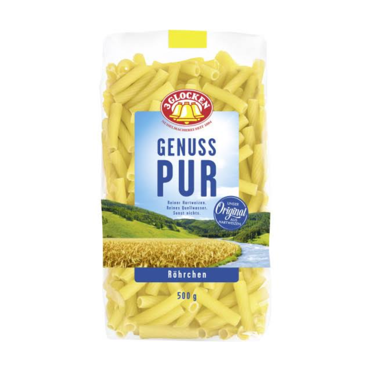 3 Glocken Genuss Pur Röhrchen 500g