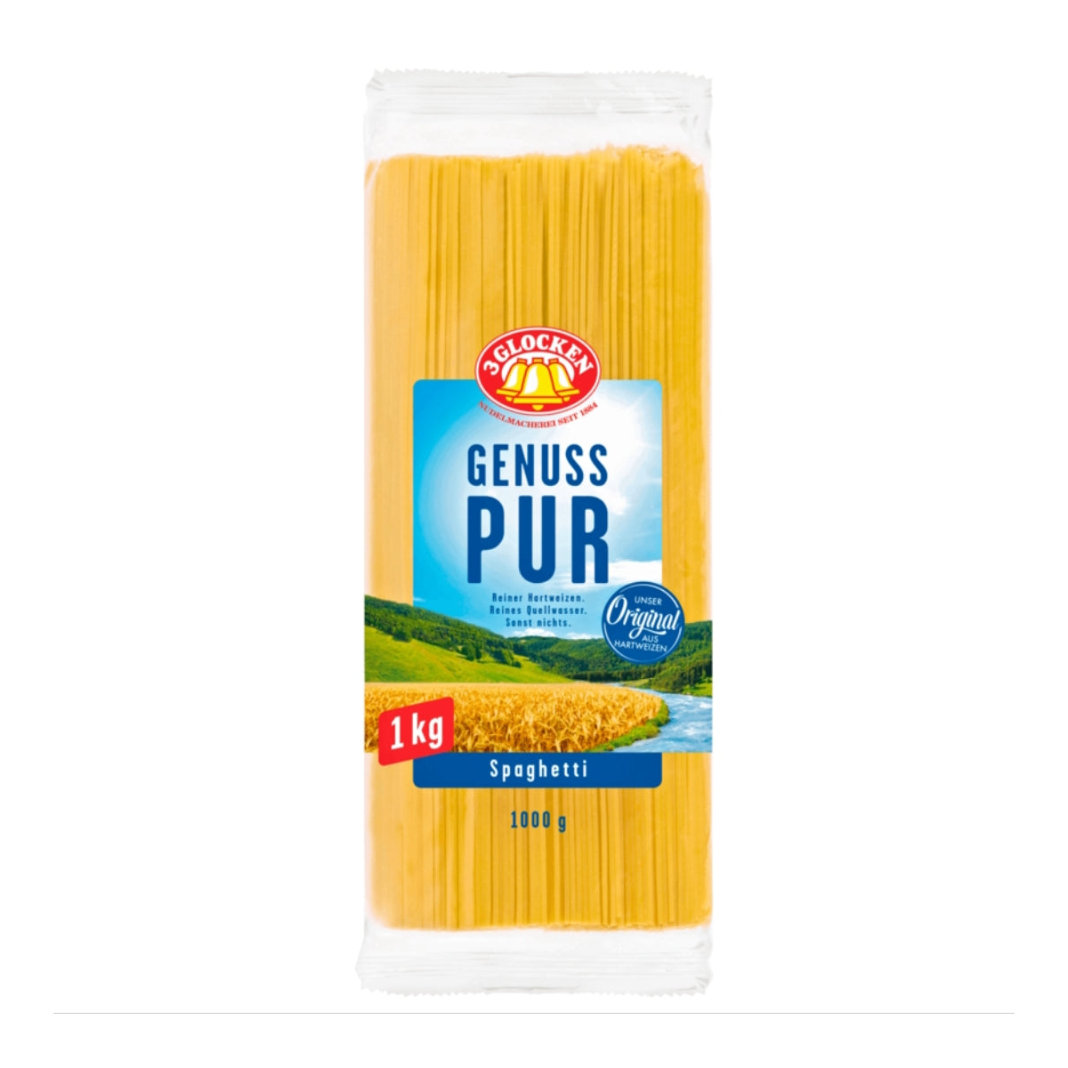 3 Glocken Genuss Pur Spaghetti 1kg