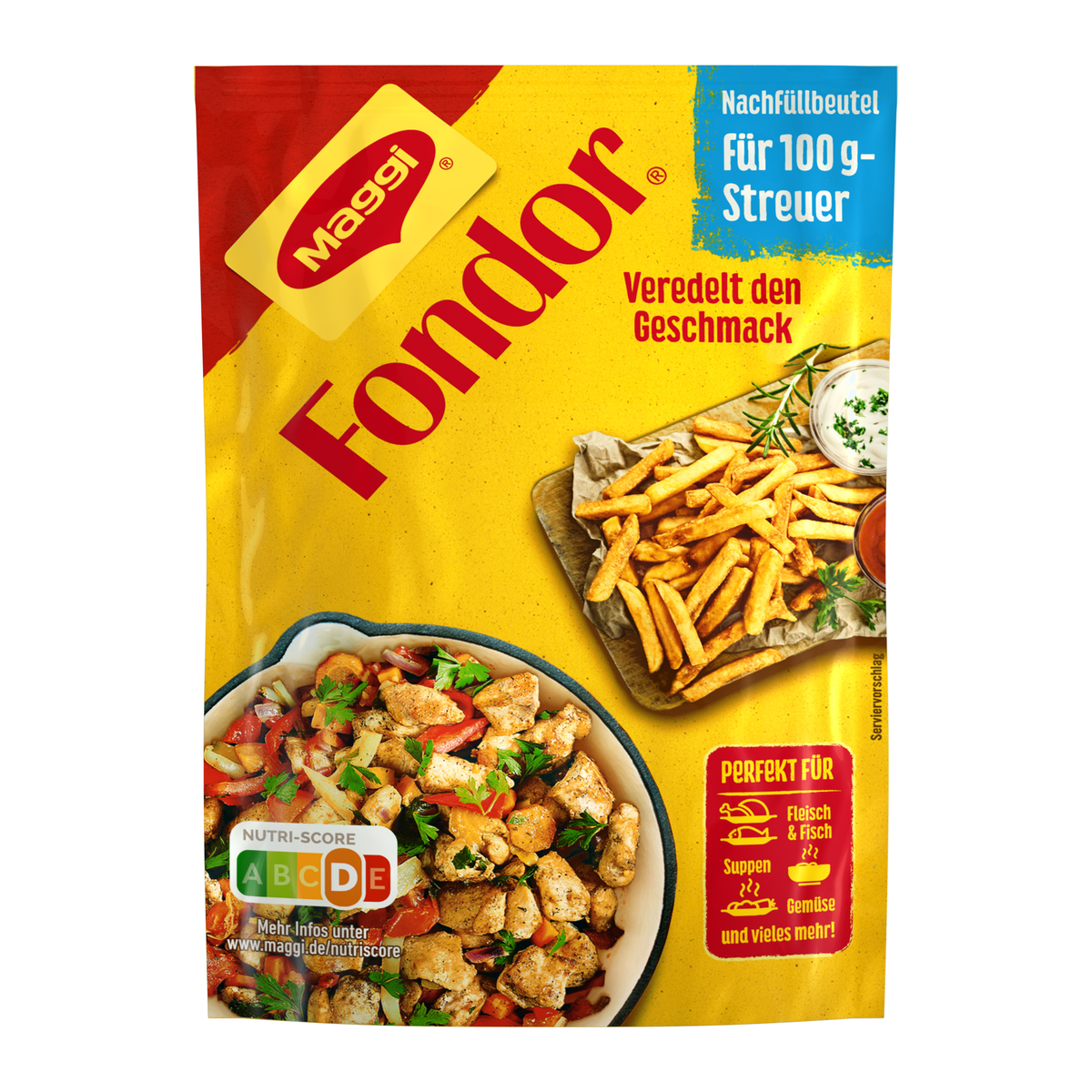 Maggi Fondor Nachfüllbeutel 100g