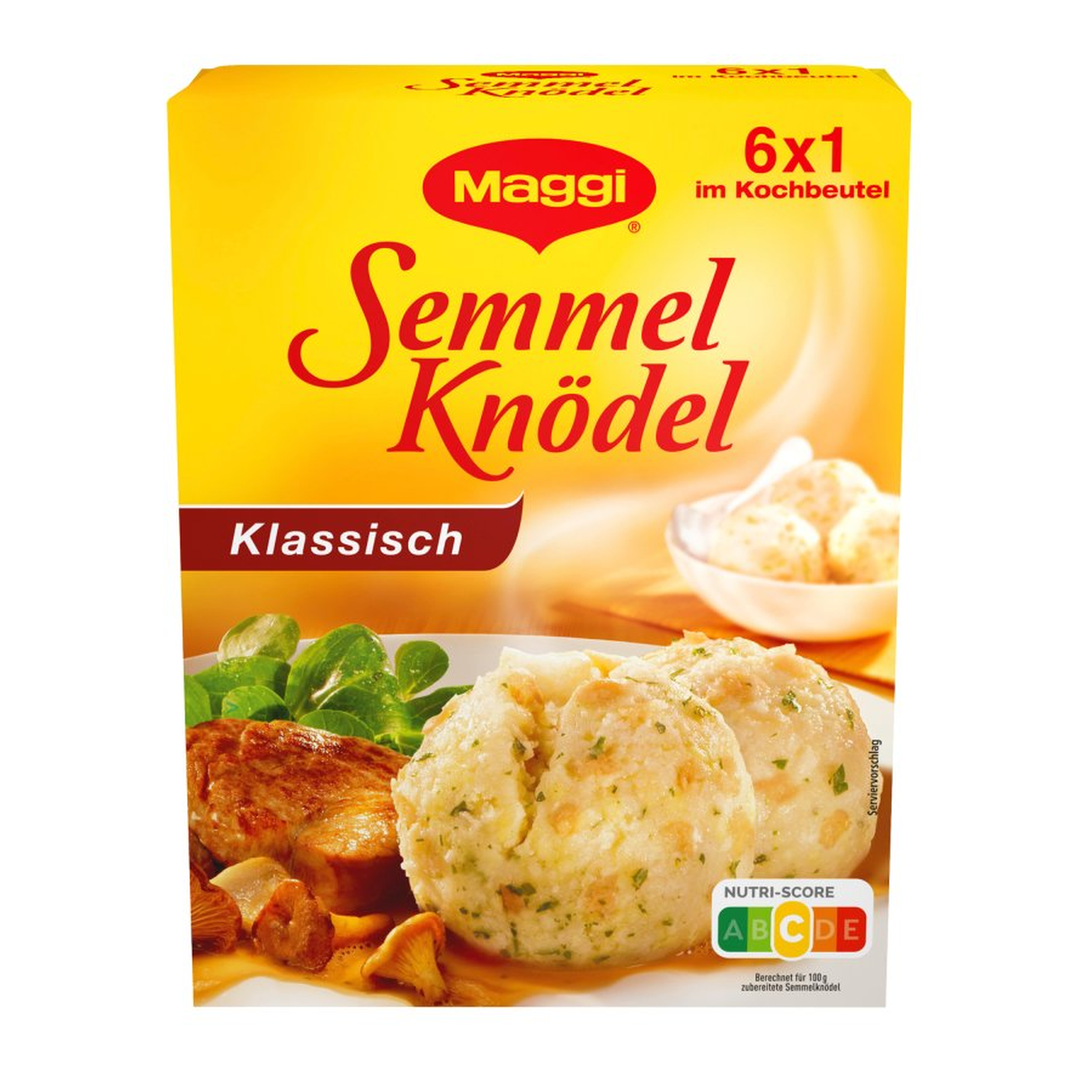Maggi Semmelknödel im Kochbeutel 6ST 200g