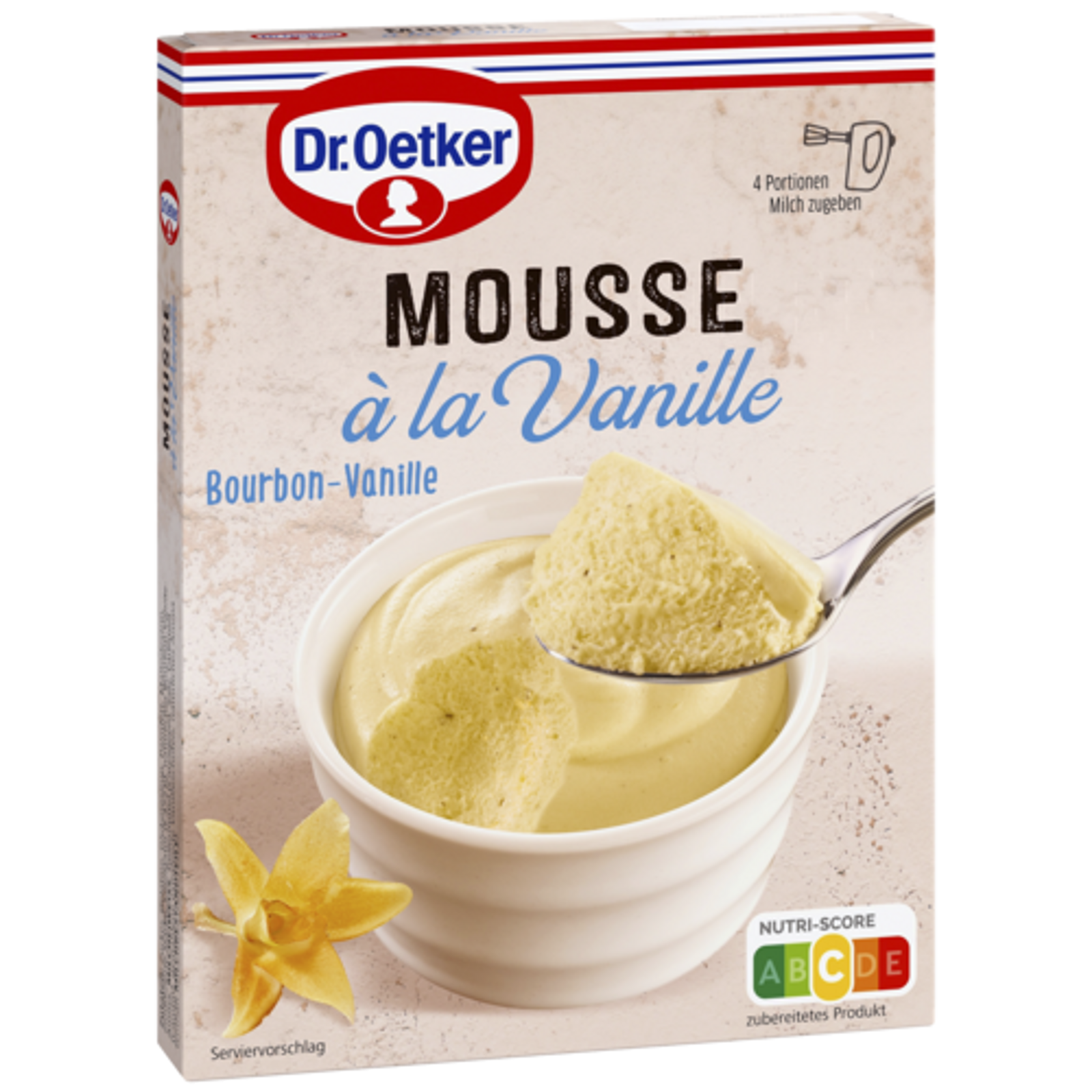 Dr.Oetker мусс, ла ваниль, 250ml 60g