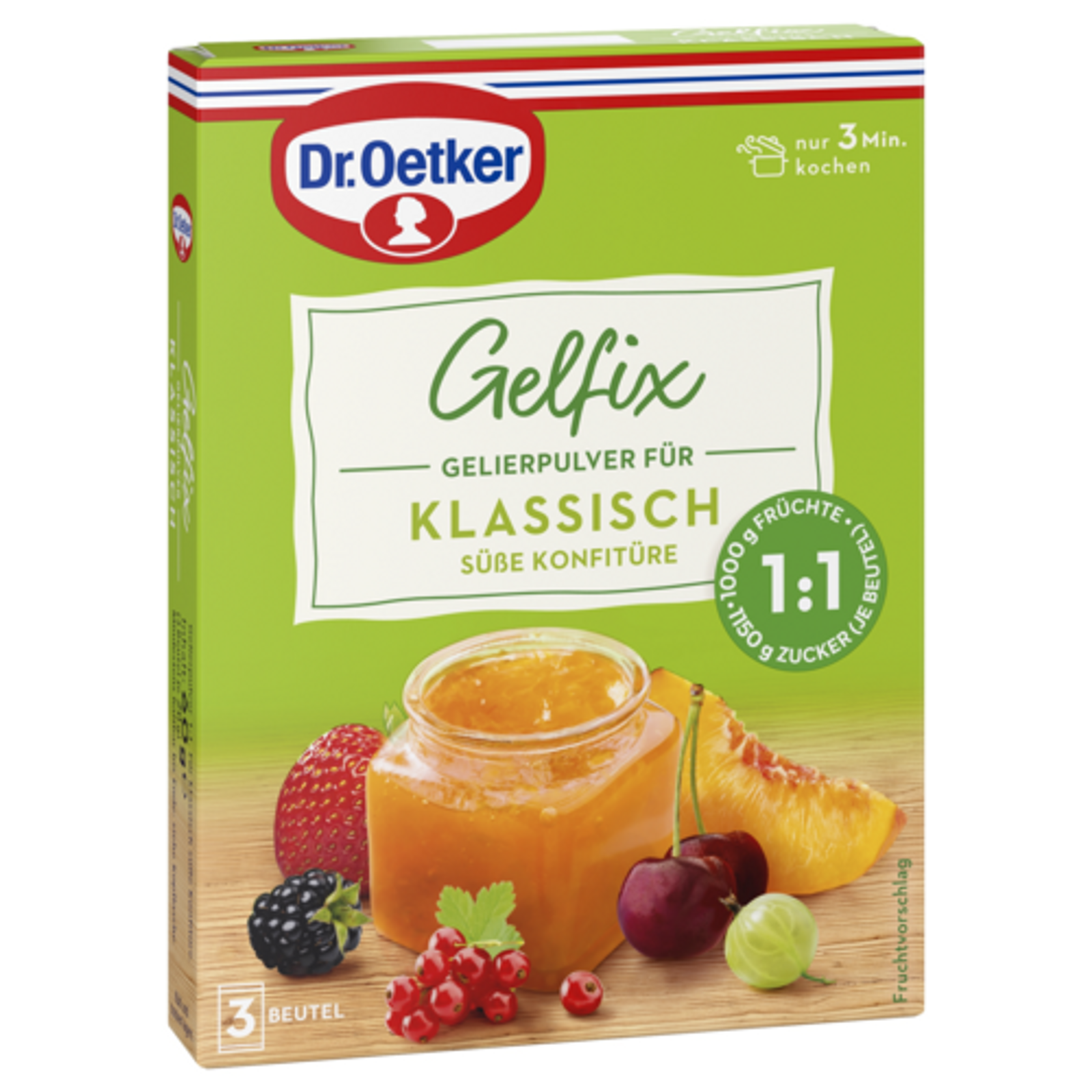 Dr.Oetker Gelfix Classic 1:1 3x20g