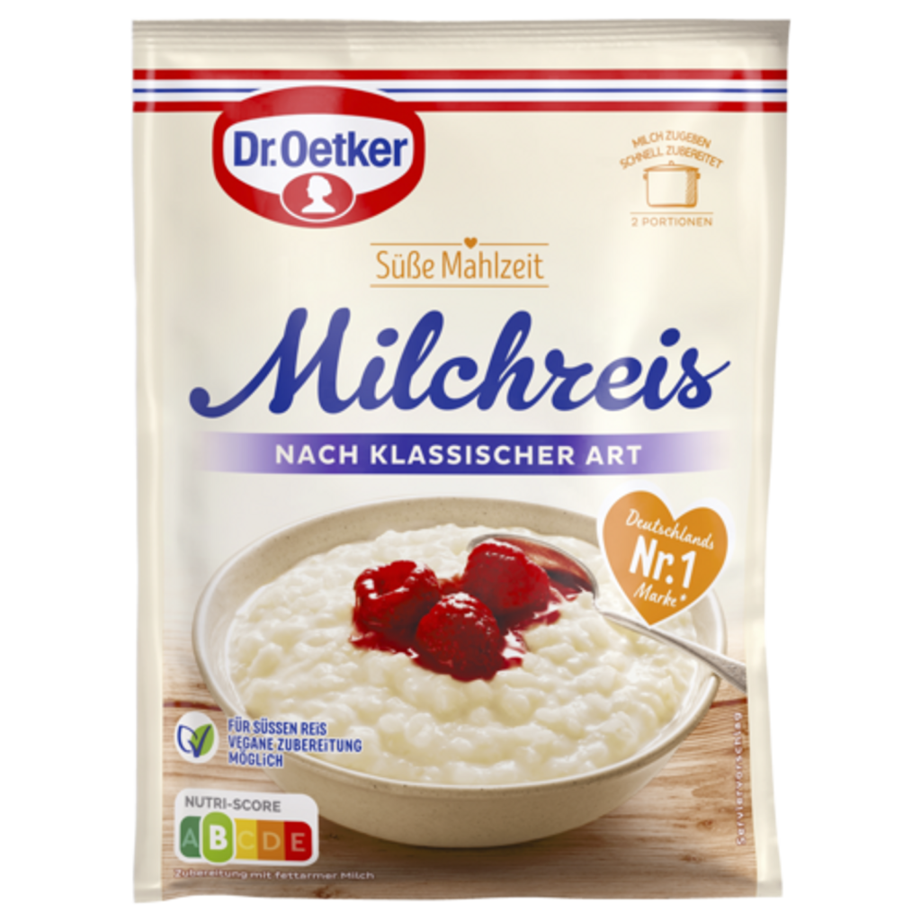 Dr.Oetker Milchreis nach klassischer Art für 500ml 125g