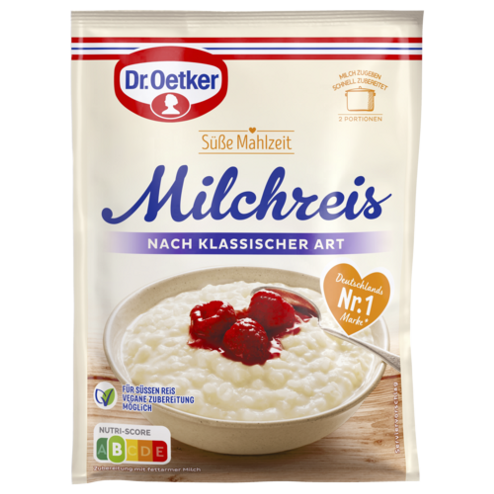 Dr.Oetker Milchreis nach klassischer Art für 500ml 125g