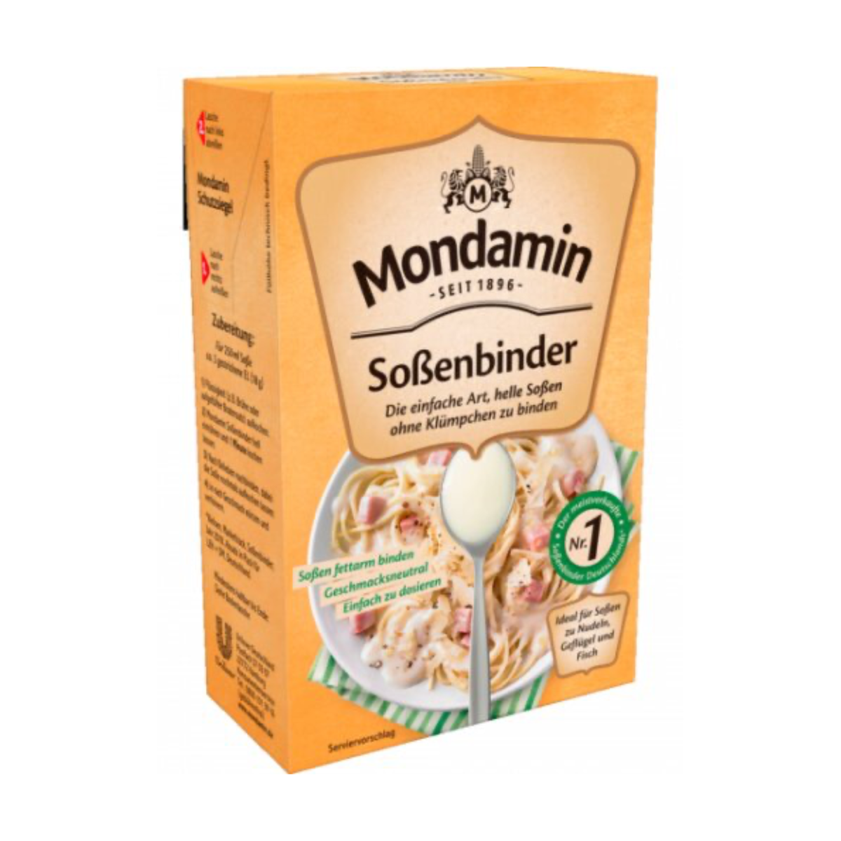 Mondamin Soßenbinder zum Andicken von hellen Saucen 250g