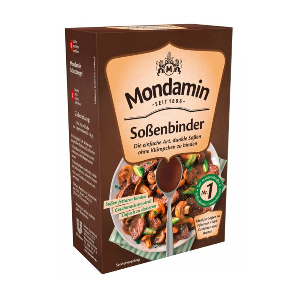 Mondamin Soßenbinder zum Andicken von dunklen Saucen 250g