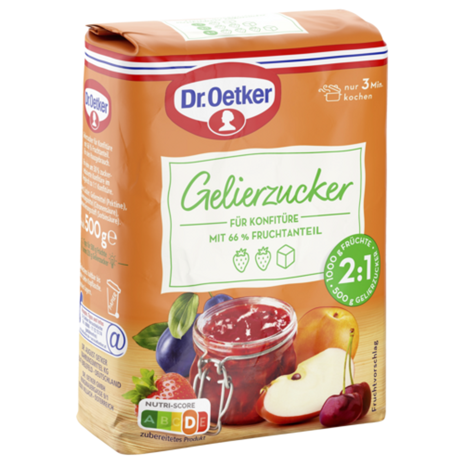 Dr.Oetker Extra Gelierzucker 2:1 500g