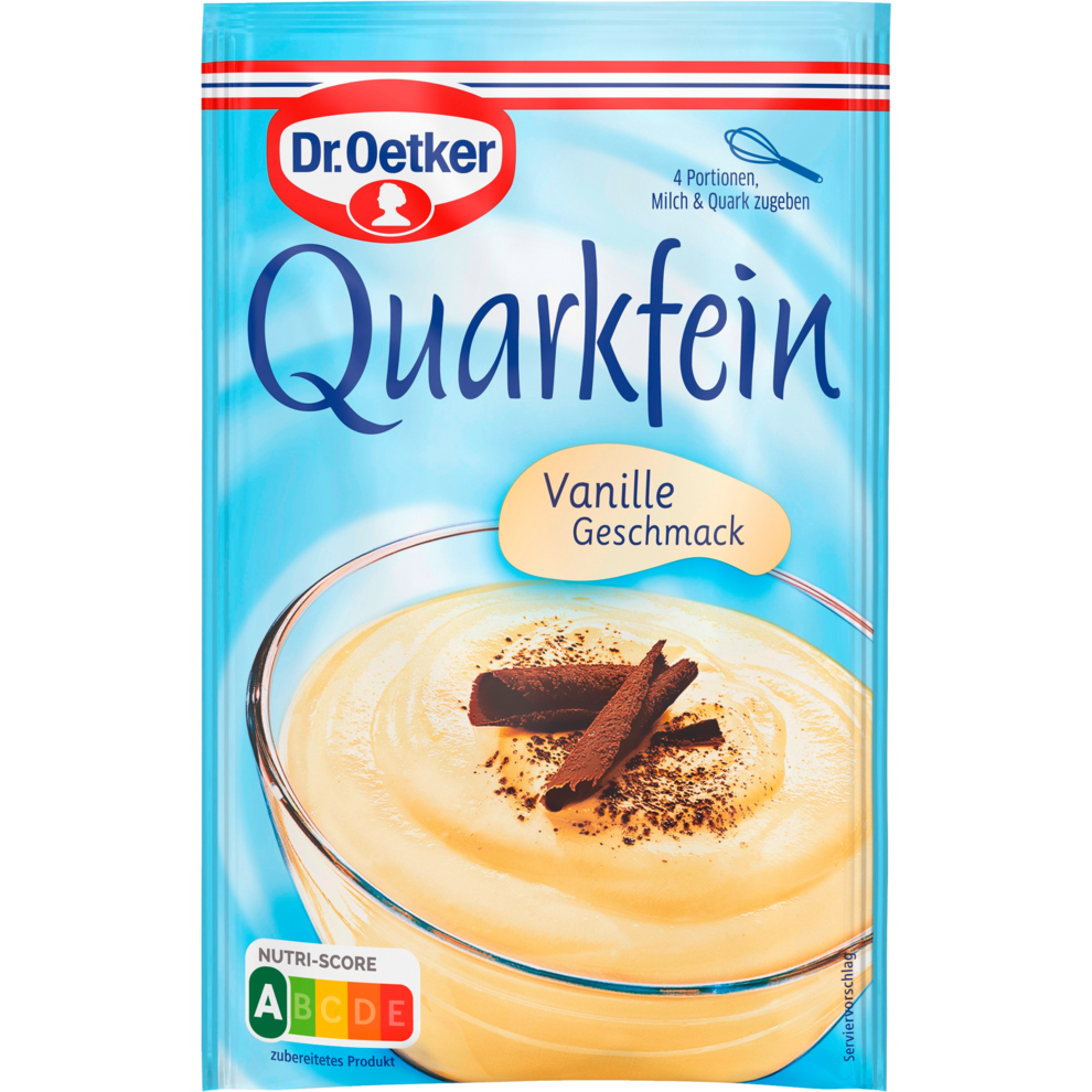 Dr.Oetker Quarkfein Vanille für 200ml 57g