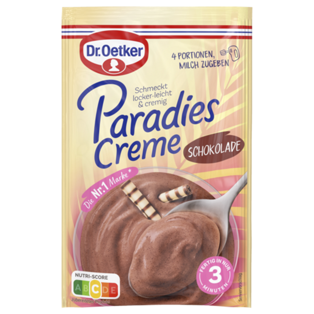 Dr.Oetker Paradies Creme Schokolade für 300ml 74g