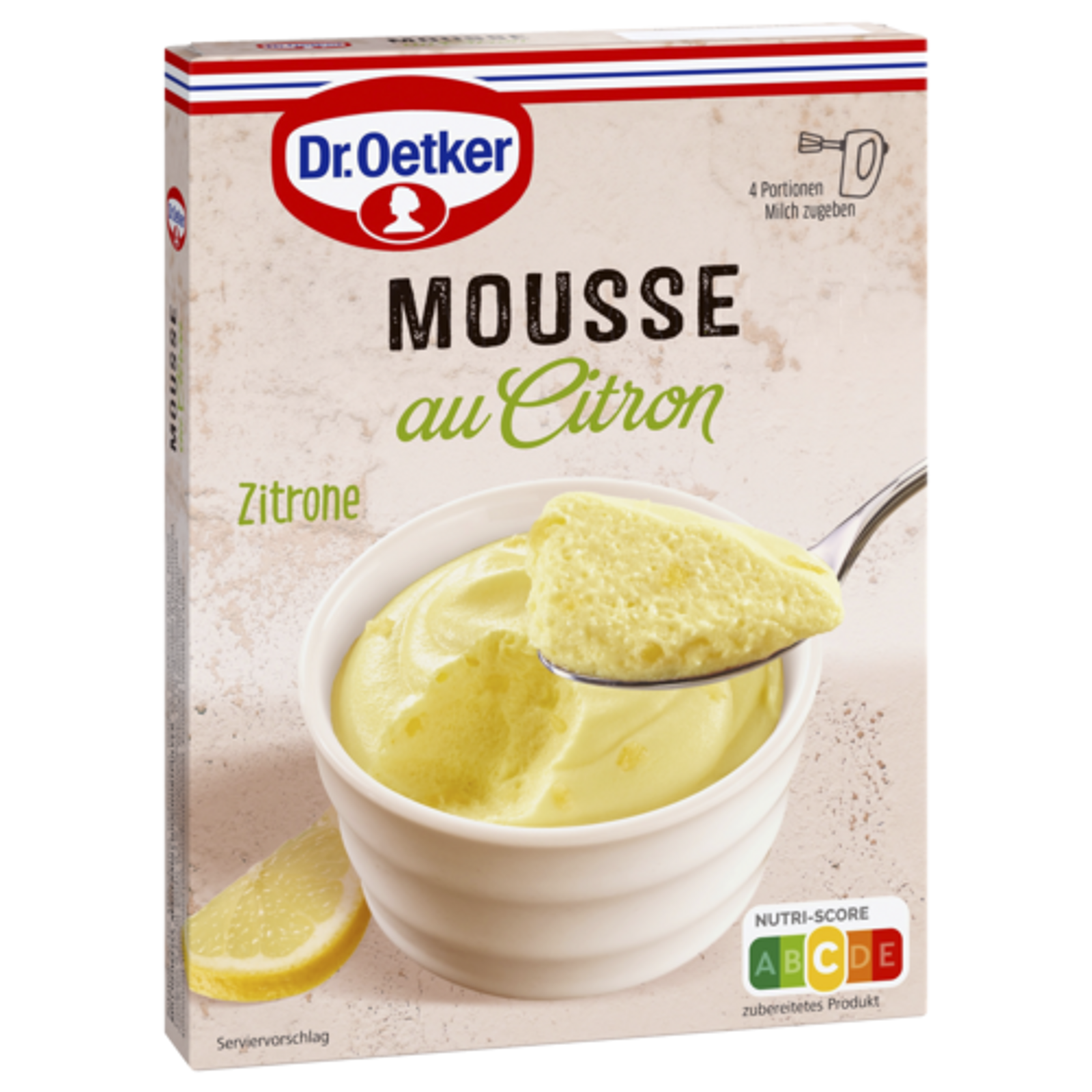 Dr.Oetker мусс лимон, 250ml 93g