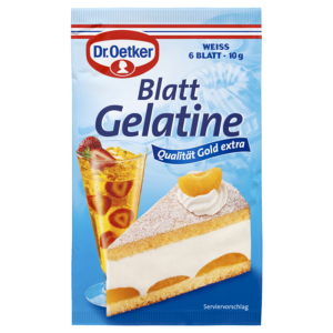 Dr.Oetker Blatt Gelatine weiß 10g