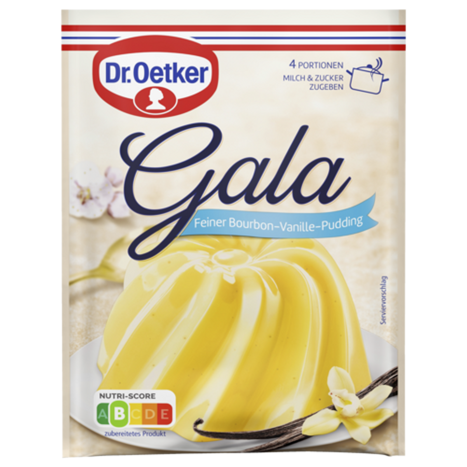 Dr.Oetker Gala Bourbon Vanille für 3x500ml 111g