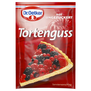 Dr.Oetker Tortenguss rot für 3x250ml 3ST 36g