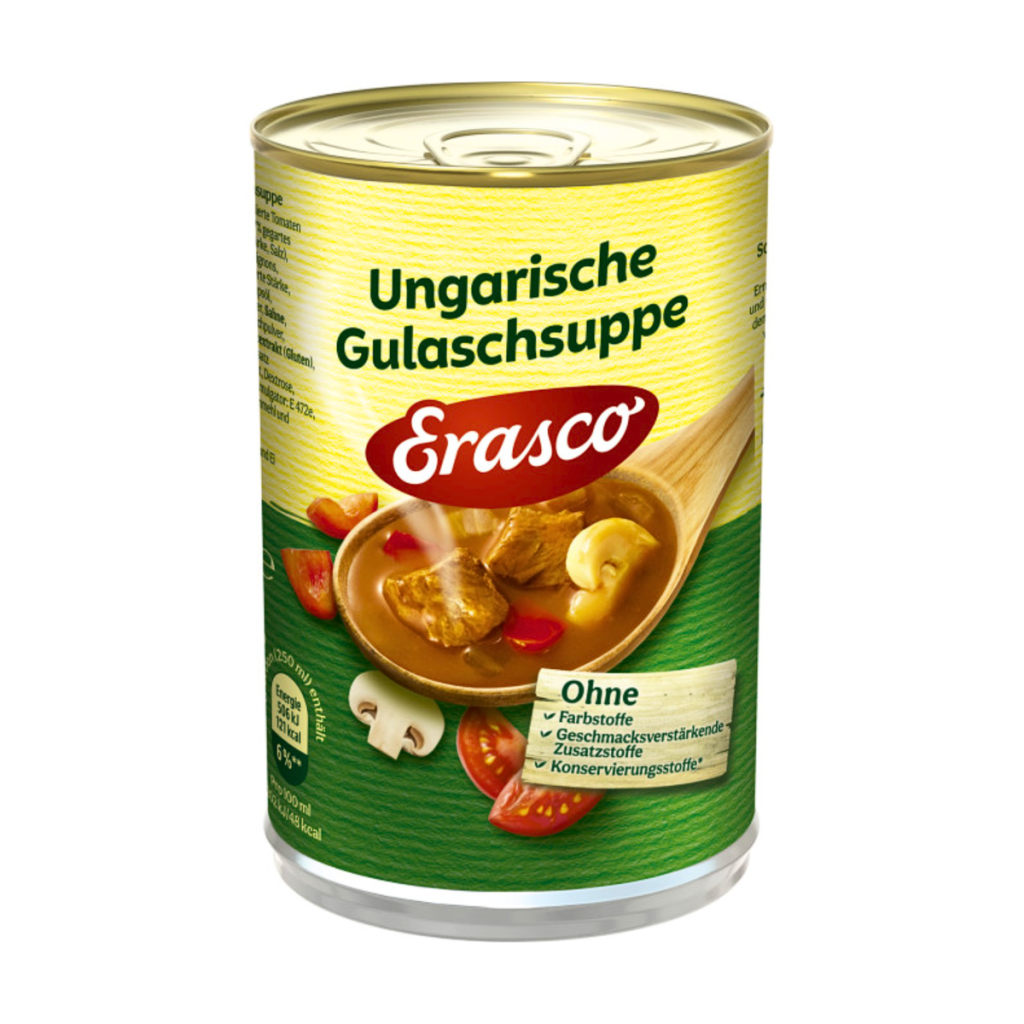 Erasco Ungarische Gulaschsuppe 390ml