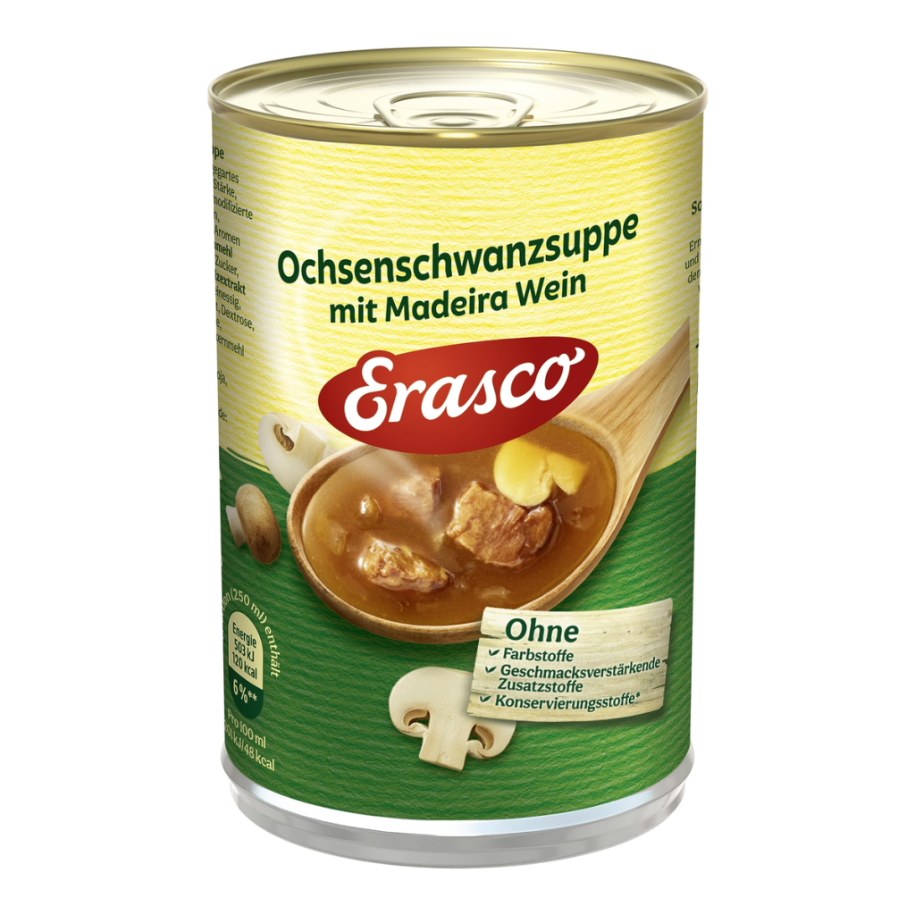 Erasco Gebundene Ochsenschwanz Suppe 385ml