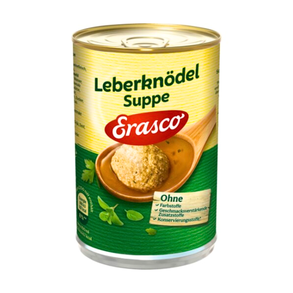 Erasco Herzhafte Leberknödel Suppe 395ml