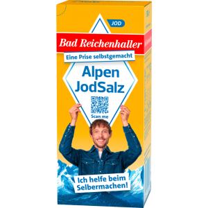 Bad Reichenhaller Alpenjodsalz 500g
