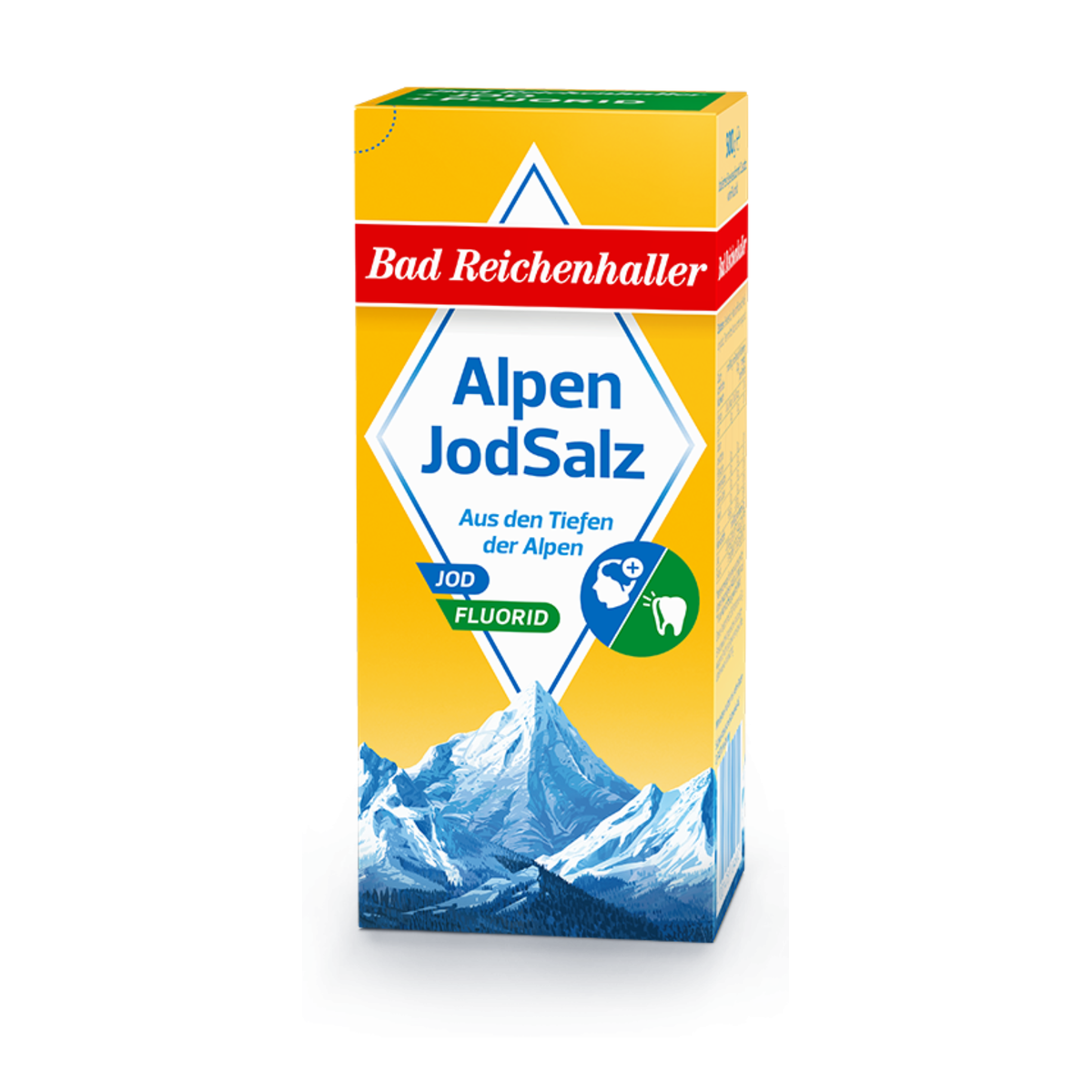 Bad Reichenhaller Alpenjodsalz mit Fluorid 500g