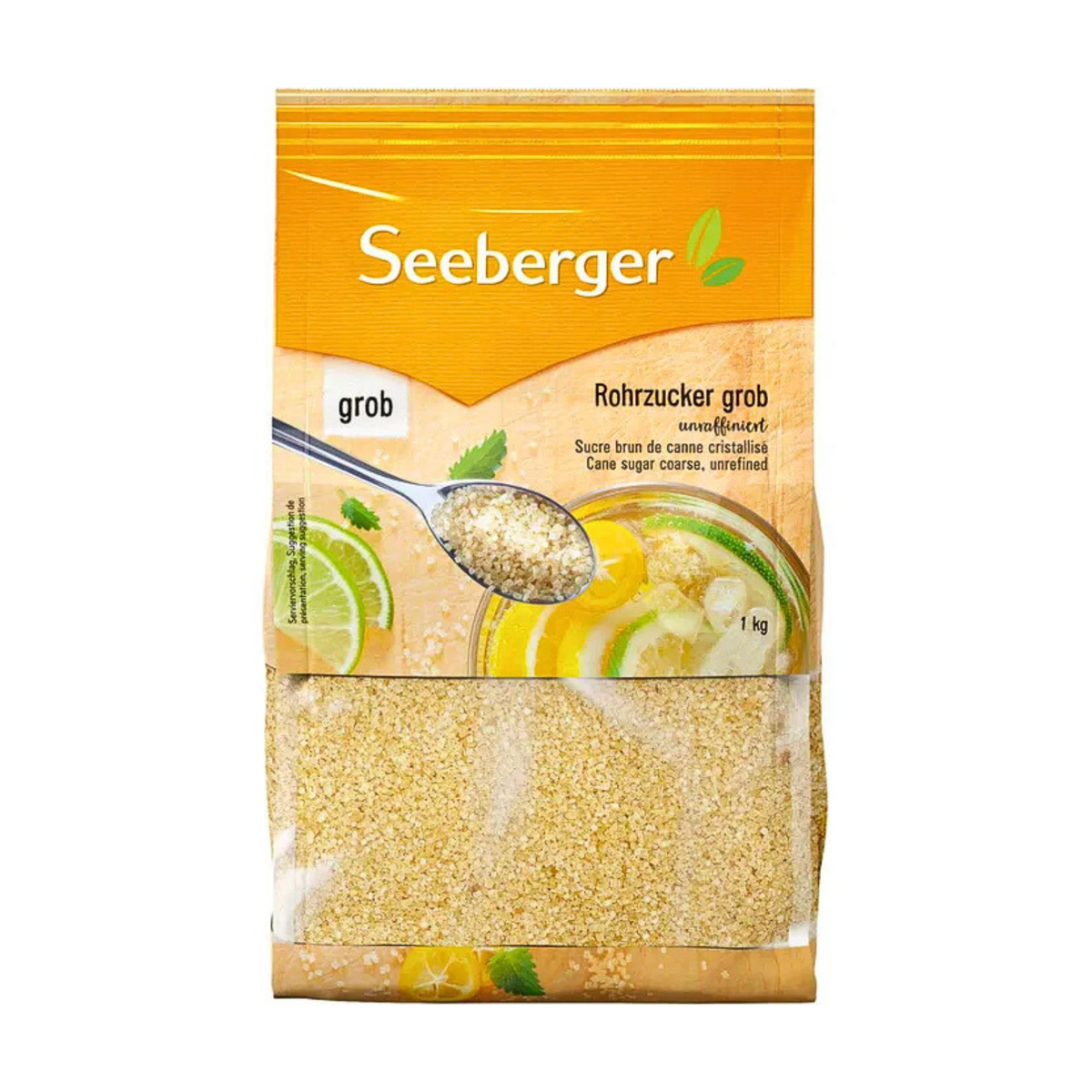 Seeberger Rohrzucker fein unraffiniert 500g
