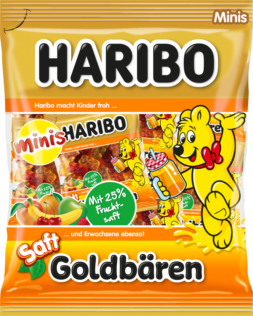 Haribo Saft-Goldbären Mini 220g