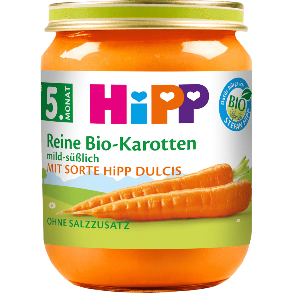 Bio Hipp овощи морковь, 5.Monat 125g