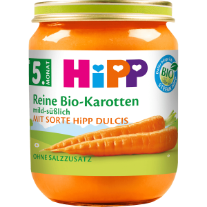 Bio Hipp овощи морковь, 5.Monat 125g