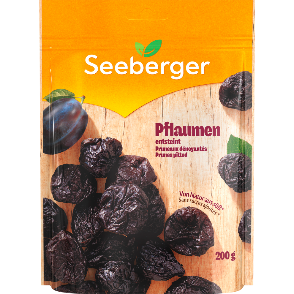 Seeberger Pflaumen entsteint 200g